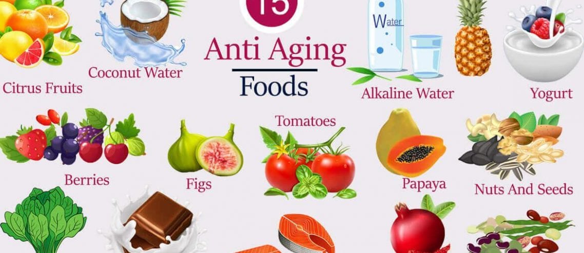 15 anti aging foods